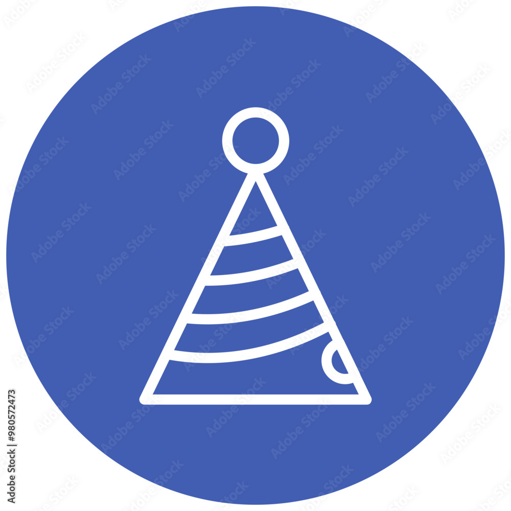 Party Hat vector icon illustration of Festa Junina iconset. Party Hat vector icon illustration of Festa Junina iconset.