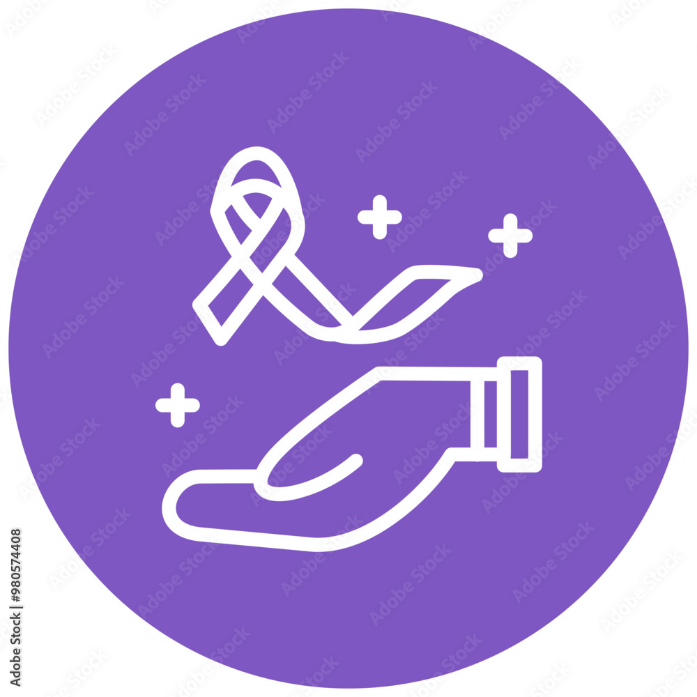 Pink Ribbon vector icon illustration of Chemotherapy iconset. Pink Ribbon vector icon illustration of Chemotherapy iconset.