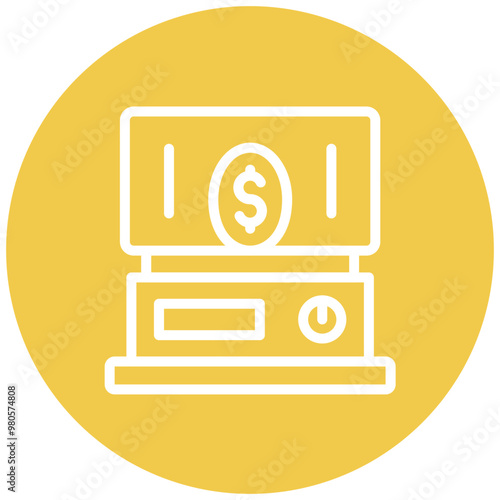 Incubator vector icon illustration of Lab iconset.