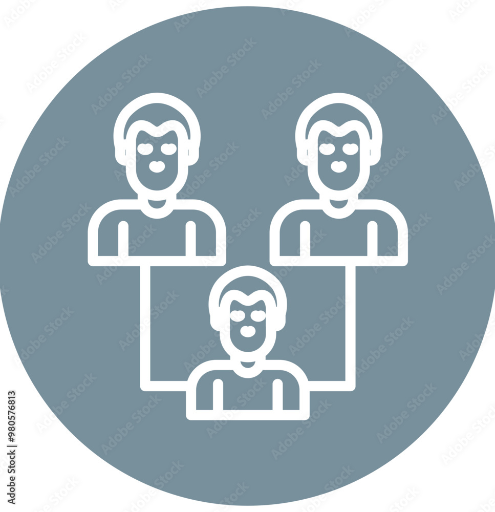 Coordination vector icon illustration of Business Analytics iconset. Coordination vector icon illustration of Business Analytics iconset.