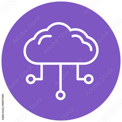 Network Congestion vector icon illustration of Networking iconset.