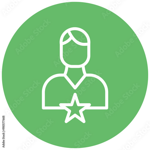 Expertise vector icon illustration of Leadership iconset.