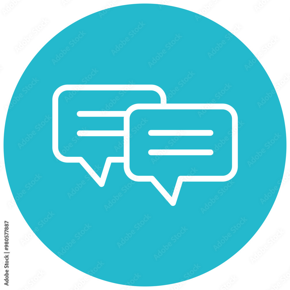Dialogue vector icon illustration of Leadership iconset. Dialogue vector icon illustration of Leadership iconset.