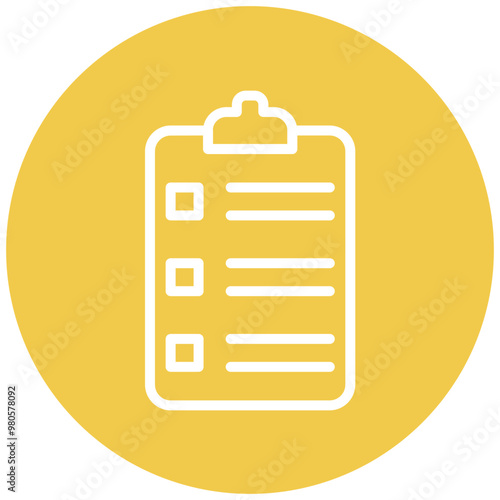 Test Data vector icon illustration of Quality Assurance iconset.