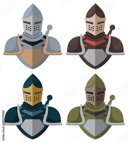 Medieval Knights in Armor