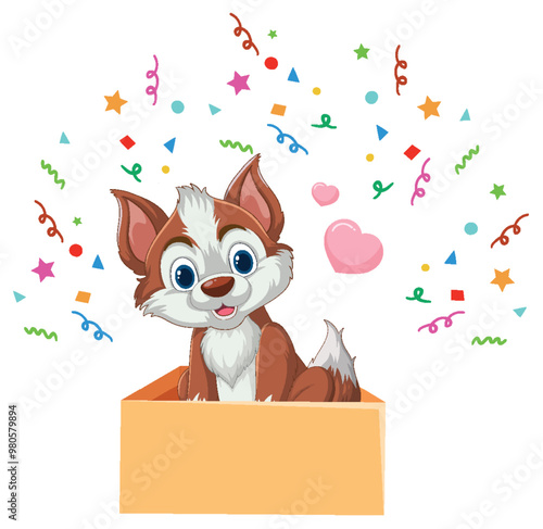 Puppy in a Box Celebration