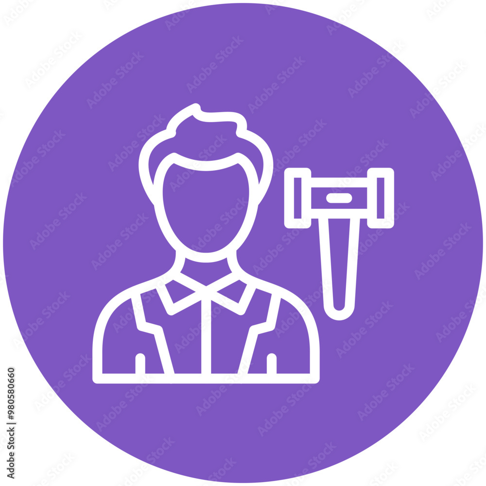 Lawyer Male vector icon illustration of Law & Legislation iconset. Lawyer Male vector icon illustration of Law & Legislation iconset.