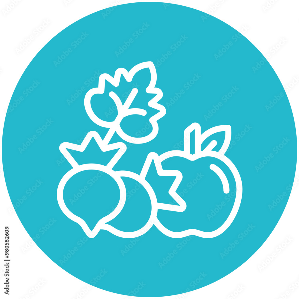 Fresh Ingredients vector icon illustration of Street Food iconset. Fresh Ingredients vector icon illustration of Street Food iconset.