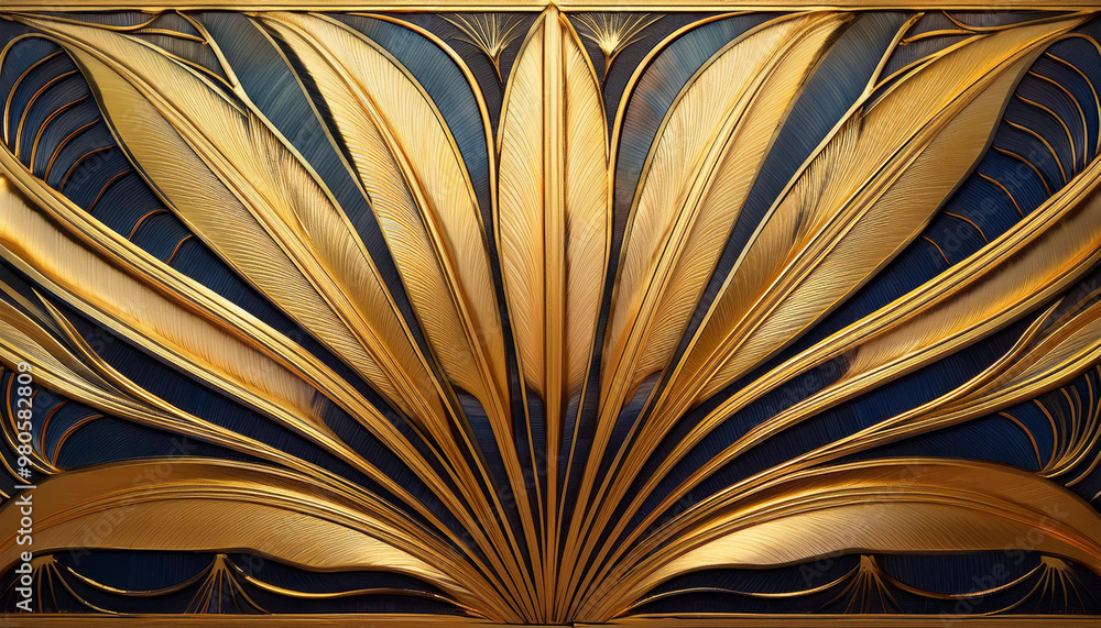 Close-Up of Art Deco Design Close-Up of Art Deco Design