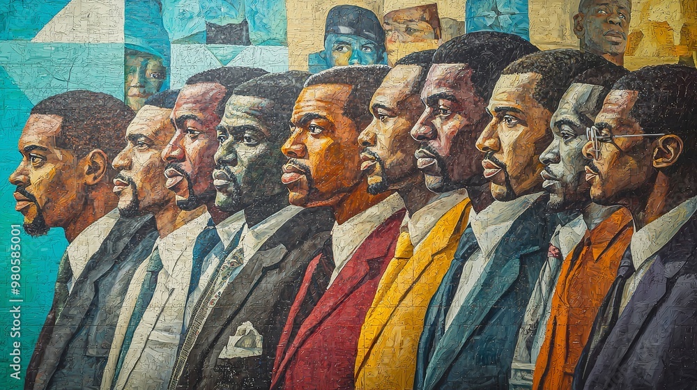 Naklejka premium corteo con bandiere arcobaleno, gay pride