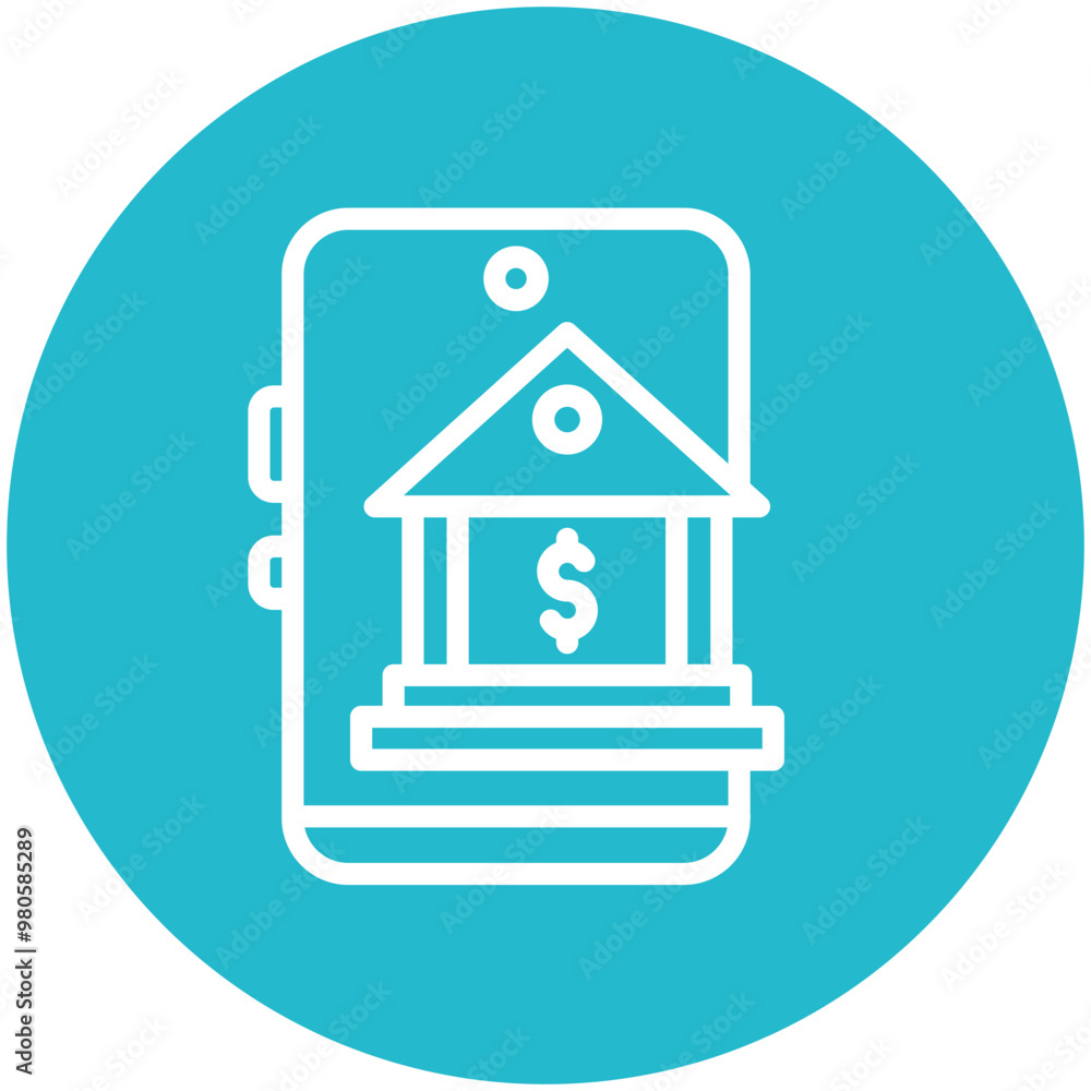 Online Banking vector icon illustration of Generation Gap iconset. Online Banking vector icon illustration of Generation Gap iconset.