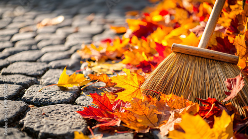 Wallpaper Mural Beautiful autumn landscape with yellow trees and sun. Colorful foliage in the park. Falling leaves natural background
 Torontodigital.ca