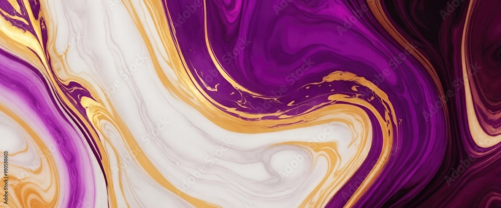 Maroon, Purple, and Golden Wave Modern Marble Ink Background Maroon, Purple, and Golden Wave Modern Marble Ink Background