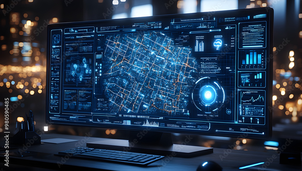 Futuristic digital interfacewith real-time crimeprediction data, map.
highlighting high-risk areasand crime trends, clean darkbackground emphasizingadvanced technology.
gut, health, nutrition, fruits Futuristic digital interfacewith real-time crimeprediction data, map.
highlighting high-risk areasand crime trends, clean darkbackground emphasizingadvanced technology.
gut, health, nutrition, fruits