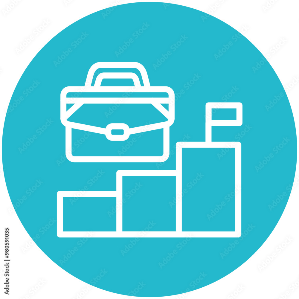 Career vector icon illustration of Achievements iconset. Career vector icon illustration of Achievements iconset.