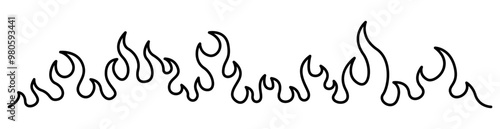 Fire graphic background