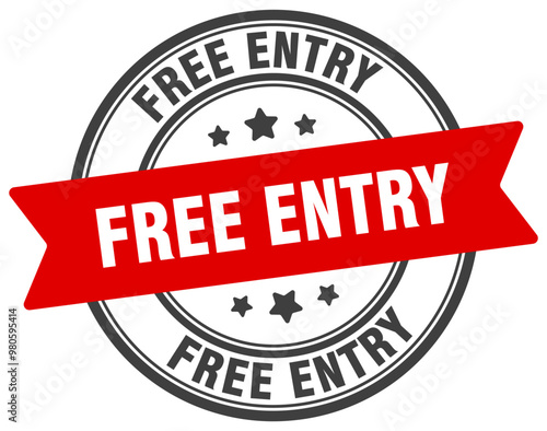 FREE ENTRY STAMP