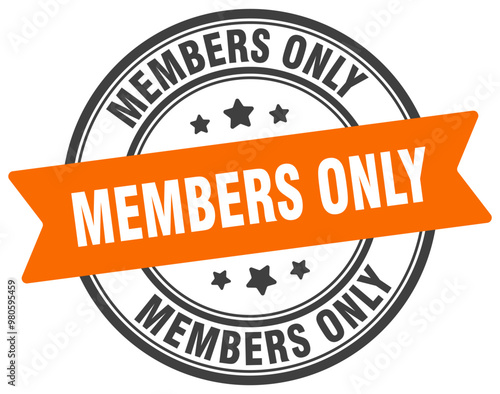MEMBERS ONLY STAMP