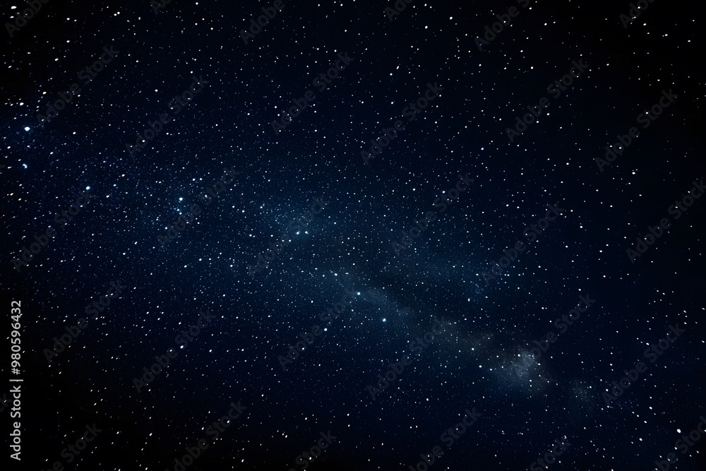 Starry sky, Milky Way galaxy at the center of the frame, dark background Starry sky, Milky Way galaxy at the center of the frame, dark background