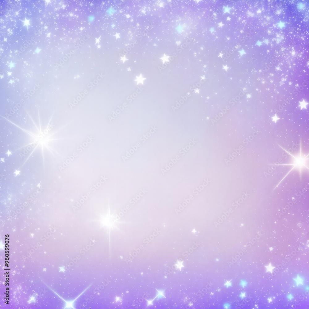 Glittering White, Blue, and Purple Gradient Sparkling Fantasy Background Glittering White, Blue, and Purple Gradient Sparkling Fantasy Background