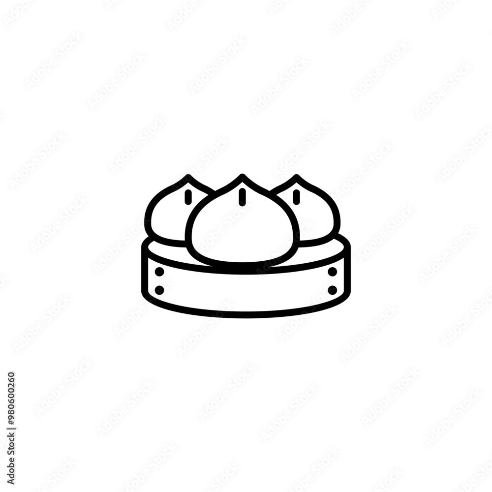Dim sum icon Dim sum icon