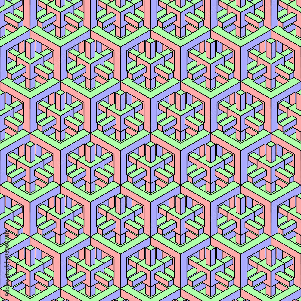 Geometric pattern background for modern art design Geometric pattern background for modern art design