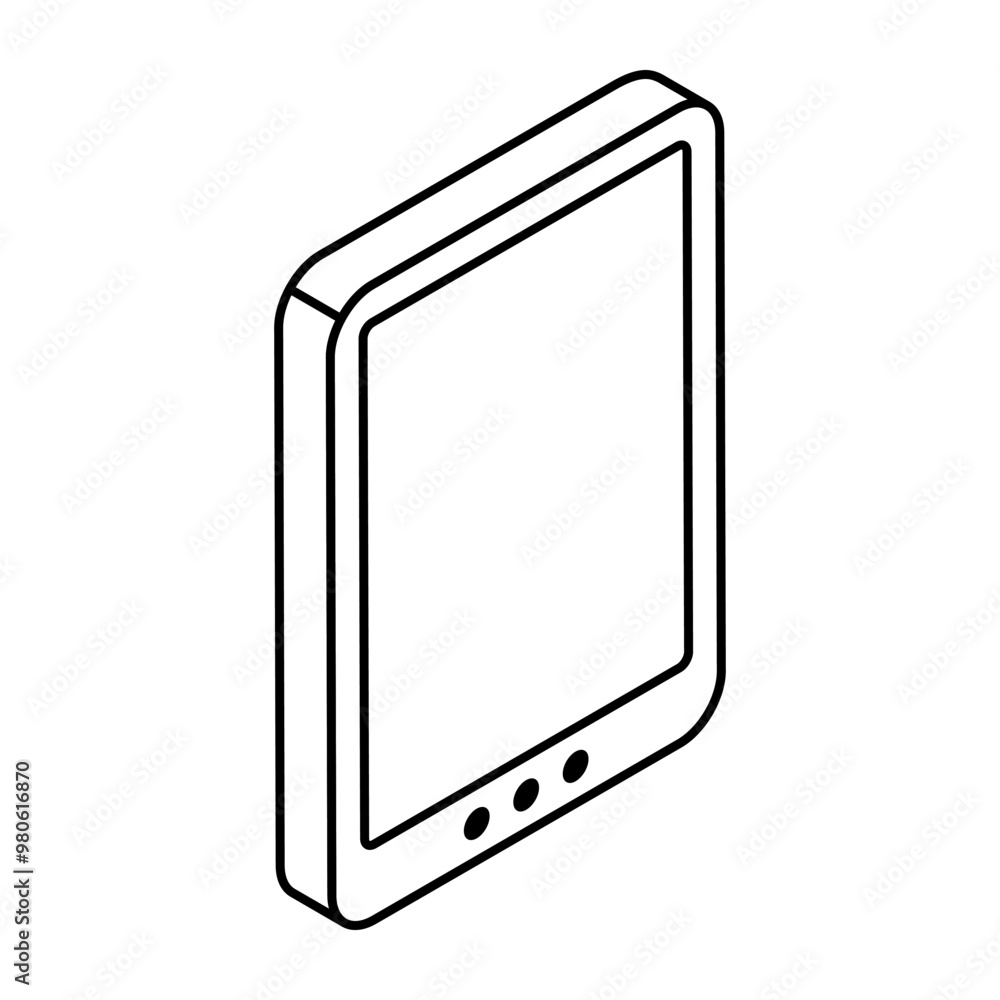 Modern technology icon of smartphone Modern technology icon of smartphone