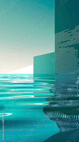 Future buildings on water in digital cities #980616815