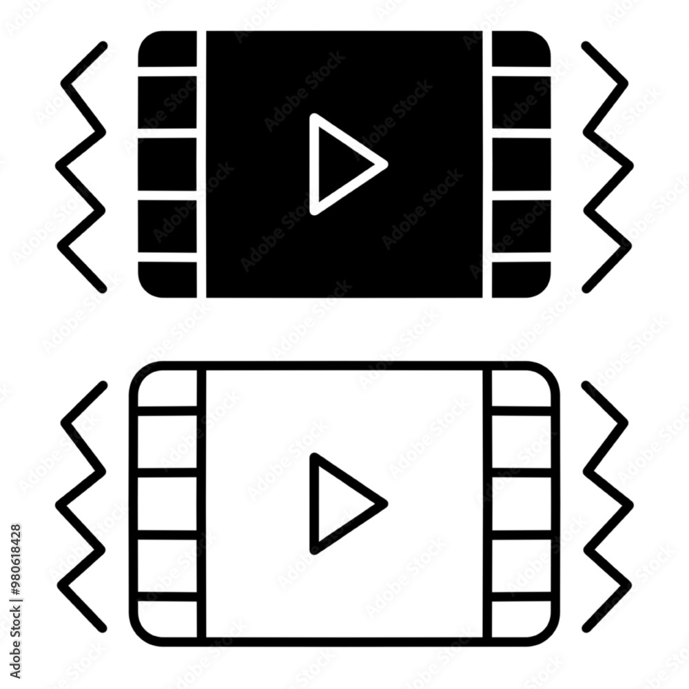 video stabilizer icon, vector illustration video stabilizer icon, vector illustration