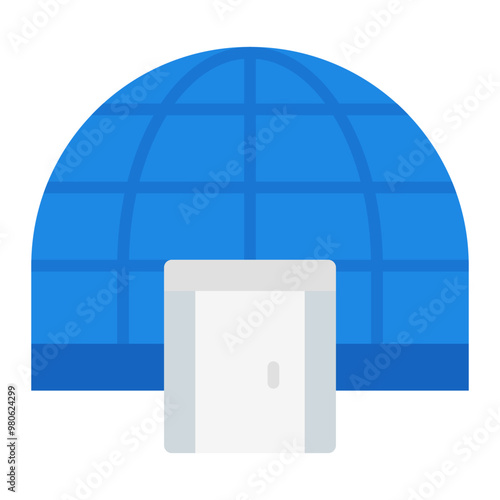 Dome flat icon