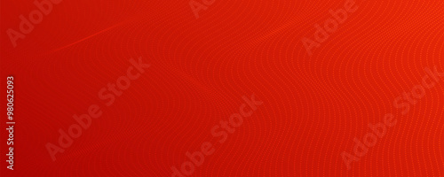 Colorful halftone background with flowing dots