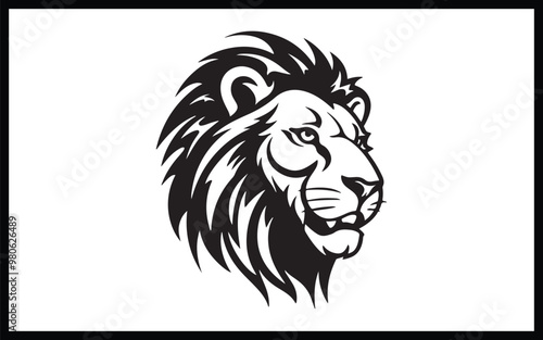 Wallpaper Mural Lion - High Quality Vector Logo - Vector illustration ideal for T-shirt graphic  Torontodigital.ca
