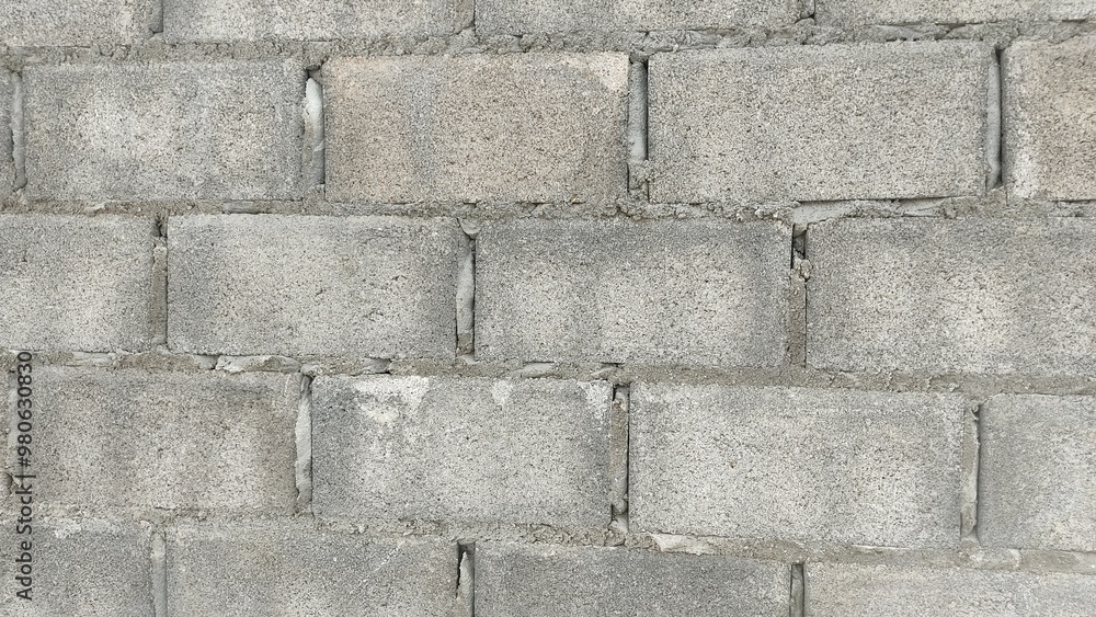 Fototapeta premium white brick wall