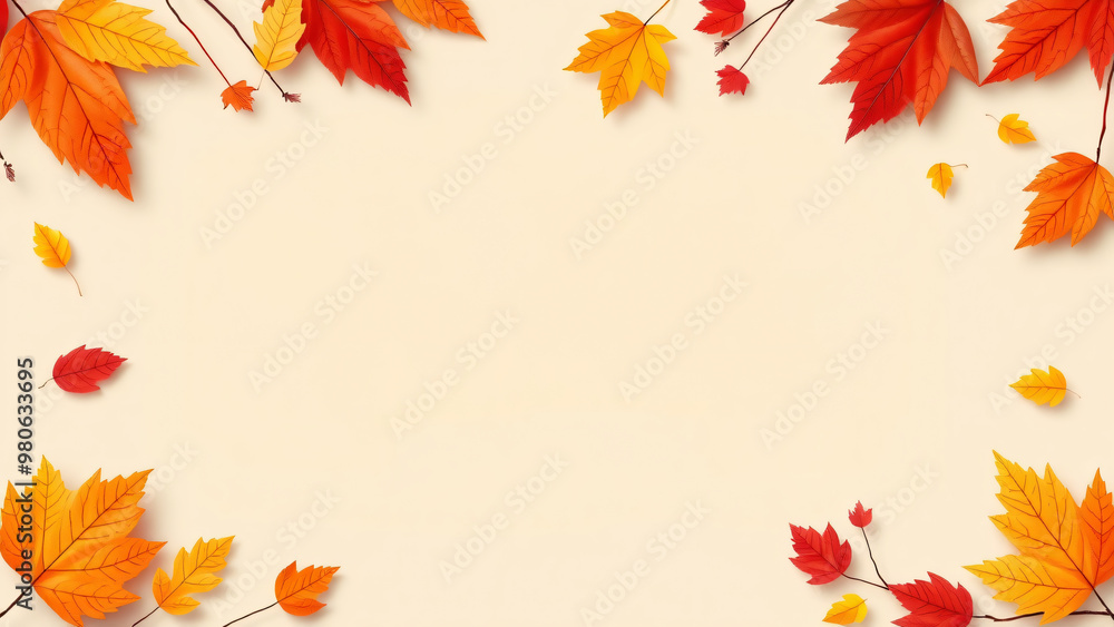 Fall sale banner template on a beige background with copy space for the online promotion of autumn products, shopping mall offer, Autumn shopping concept, Fall sale banner template on a beige background with copy space for the online promotion of autumn products, shopping mall offer, Autumn shopping concept,