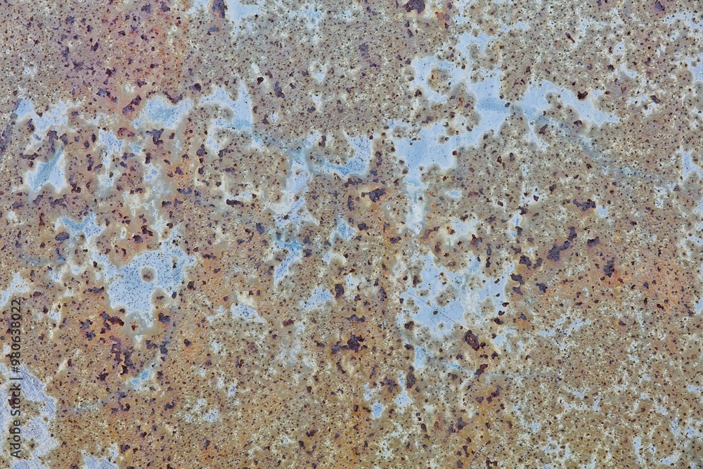 Closeup of old rusty metal plate, useful for grunge backgrounds. Closeup of old rusty metal plate, useful for grunge backgrounds.