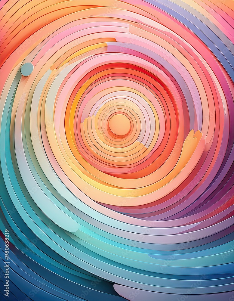 Abstract circular pattern Abstract circular pattern