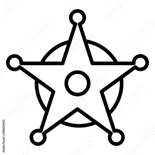 Sheriff icon style