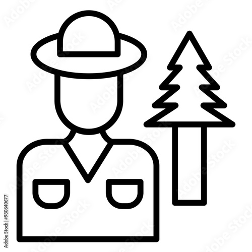 Forest RangerCopy icon style
