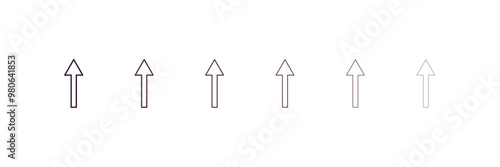 psychic outline icon. Linear vector from user interface concept. 6 different line style psychic icon included thin, light, regular, medium, bold, black