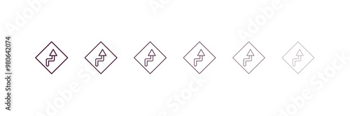 road signposts outline icon. Linear vector from user interface concept. 6 different line style road signposts icon included thin, light, regular, medium, bold, black Free Download road signposts outline icon. Linear vector from user interface concept. 6 different line style road signposts icon included thin, light, regular, medium, bold, black - GFXLoad