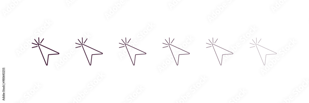 global window interface outline icon. Linear vector from user interface concept. 6 different line style global window interface icon included thin, light, regular, medium, bold, black global window interface outline icon. Linear vector from user interface concept. 6 different line style global window interface icon included thin, light, regular, medium, bold, black