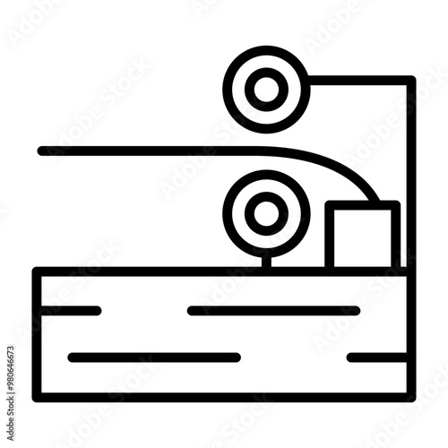 Rolling Machine icon style