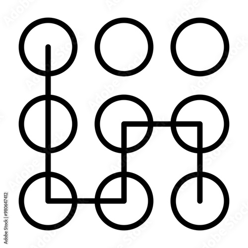 Pattern Lock icon style
