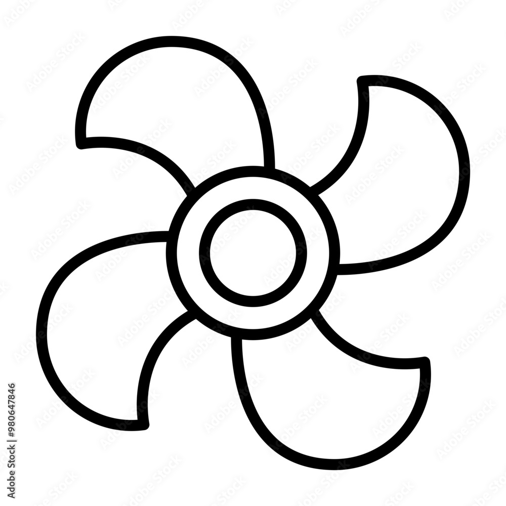 Fan icon style