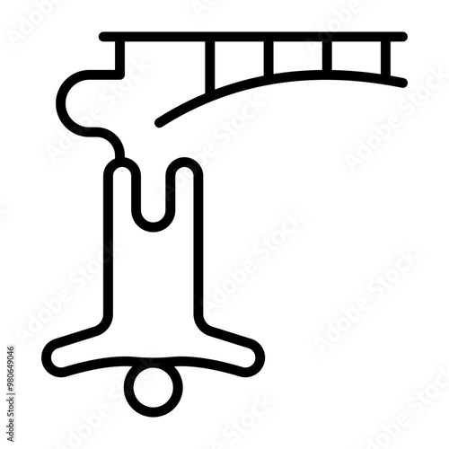 Bungee Jumping icon style