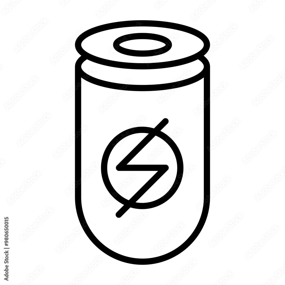 Energy Drink icon style Energy Drink icon style
