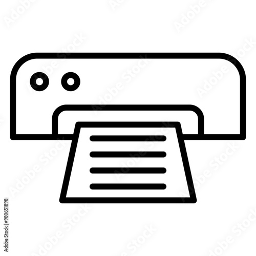Printer Out icon style