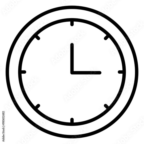 Clock icon style