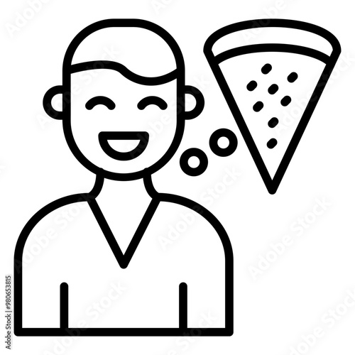 Hunger icon style