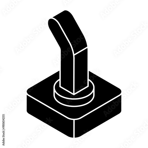 Modern design icon of joystick 